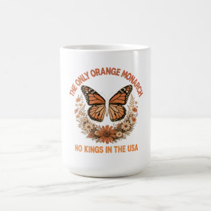 „Keine Könige in den USA“ Politische Schmetterli Kaffeetasse