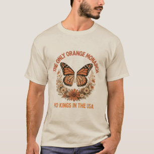 Keine Könige in den USA” Politische Schmetterlin T-Shirt