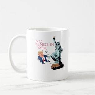 Keine Könige In USA-Statue, die Fump Classic rauss Kaffeetasse