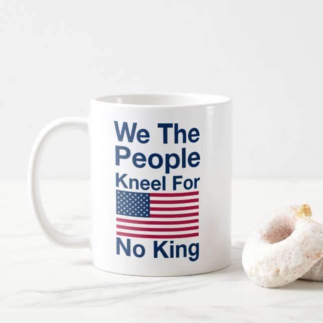 KEINE KÖNIGE! KAFFEETASSE (Mit Donut)