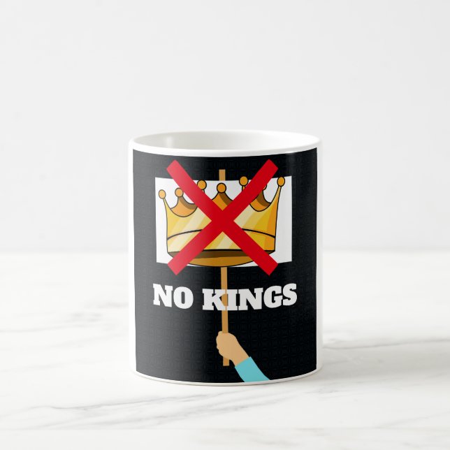Keine Könige Kaffeetasse (Mittel)