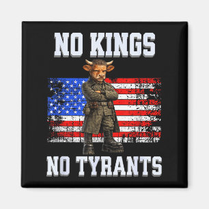 Keine Könige, keine Tyrannen, US-Flagge patriotisc Magnet