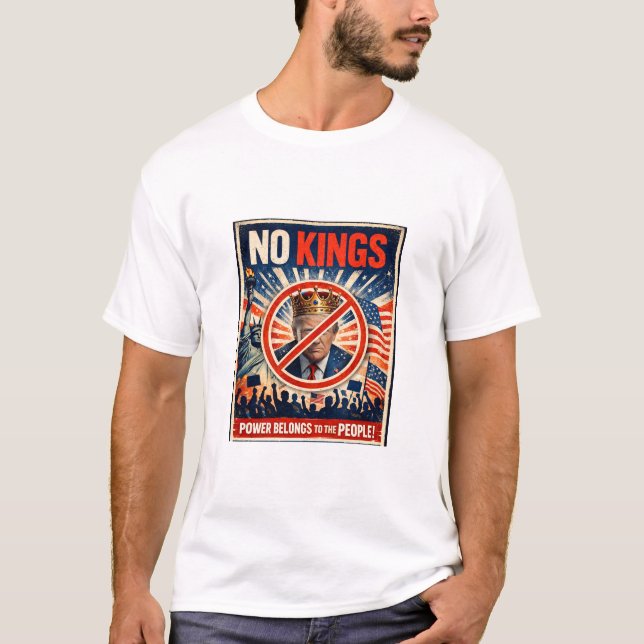 Keine Könige! Kurzarm T-Shirt (Vorderseite)