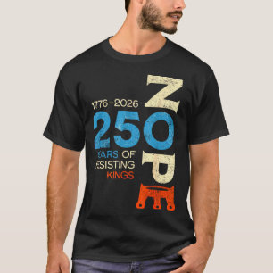 Keine Könige marschieren 28. 2026 Protestschild T-Shirt