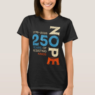 Keine Könige März 2026 Protestschild T-Shirt