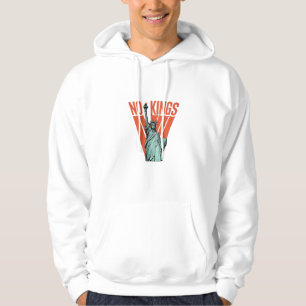 Keine Könige Statue Des Protests Amerikanischer Kl Hoodie
