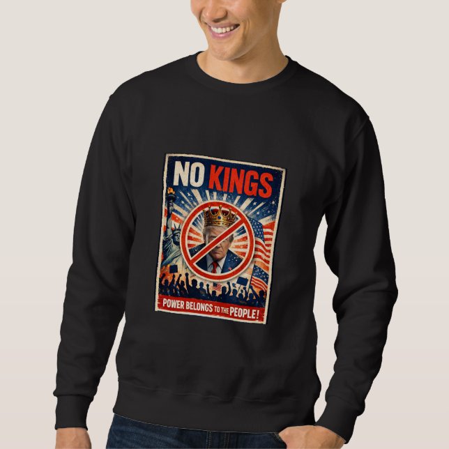 Keine Könige! Sweatshirt (Vorderseite)