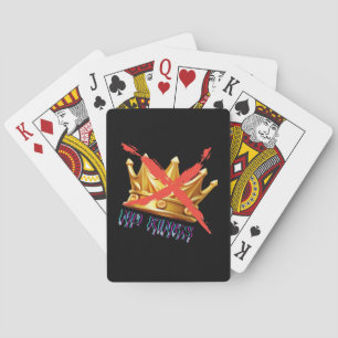 Keine Könige Trendy Design Spielkarten