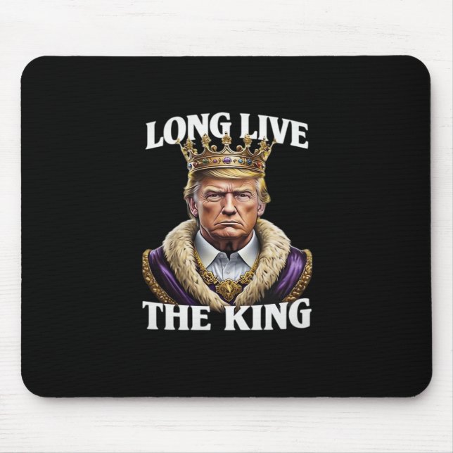 Keine Könige Vintage Long The King  Mousepad (Vorne)