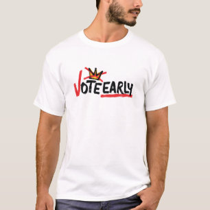 Keine Könige wählen früh Herren Leichtfarbiges T-S T-Shirt