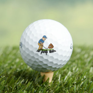 Keine Kuhscheiße-Schläge Lustiger Golfball – Kuhsc