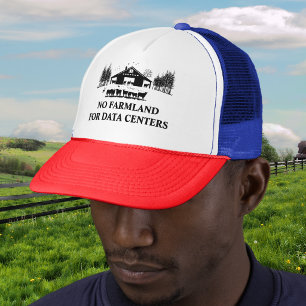 Keine Landwirtschaft für Rechenzentren - Schützt u Truckerkappe