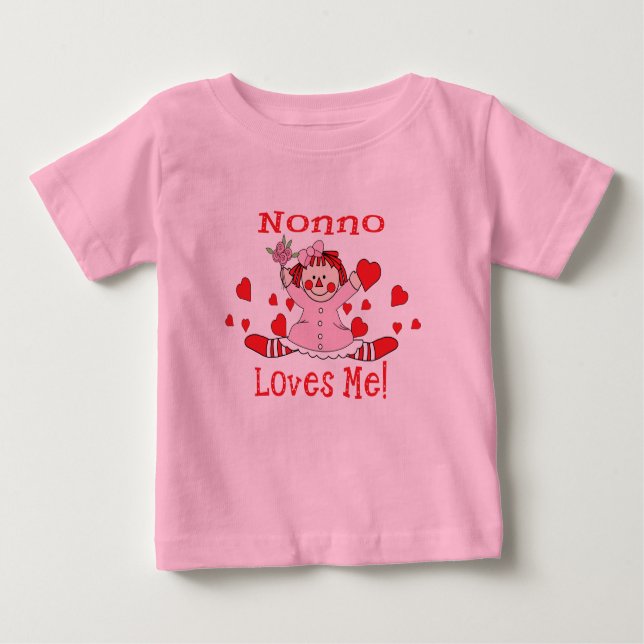 Keine Liebe Rag Doll Baby T-shirt (Vorderseite)