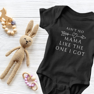 KEINE MAMA niedliche Liebe, angepasst Baby Strampler