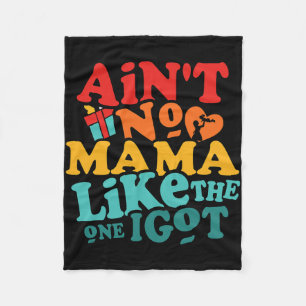 Keine Mama wie die, die ich Got lustige Familie Wi Fleecedecke