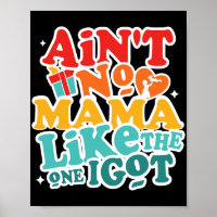 Keine Mama wie die, die ich Got lustige Familie Wi