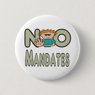 Keine Mandate Button