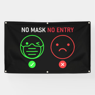 Keine Maske Kein Einstiegsbanner Banner