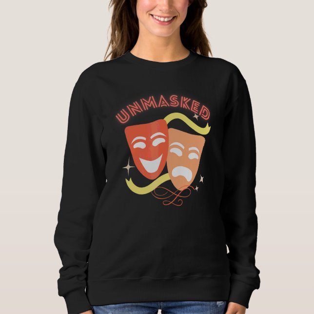 Keine Maske Keine Masken mehr Masken zeigen Ihr Ge Sweatshirt (Vorderseite)