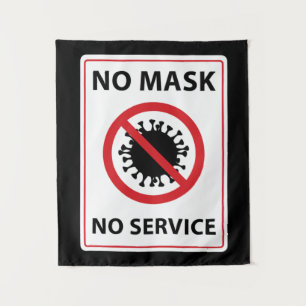 Keine Maske Wandteppich