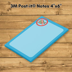 Keine Mobbingzone Post-it Klebezettel