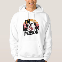 Keine Morgenmensch Hoodie