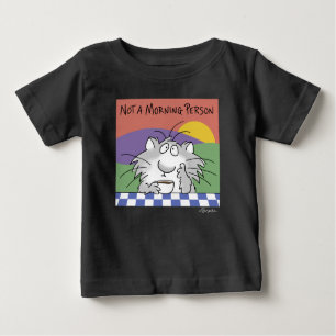KEINE MORNPERSON VON Sandra Boynton Baby T-shirt