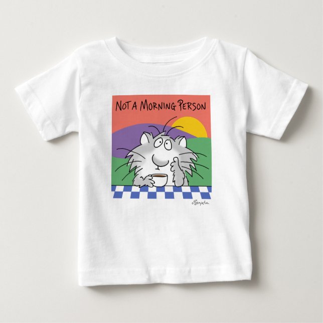 KEINE MORNPERSON VON Sandra Boynton Baby T-shirt (Vorderseite)