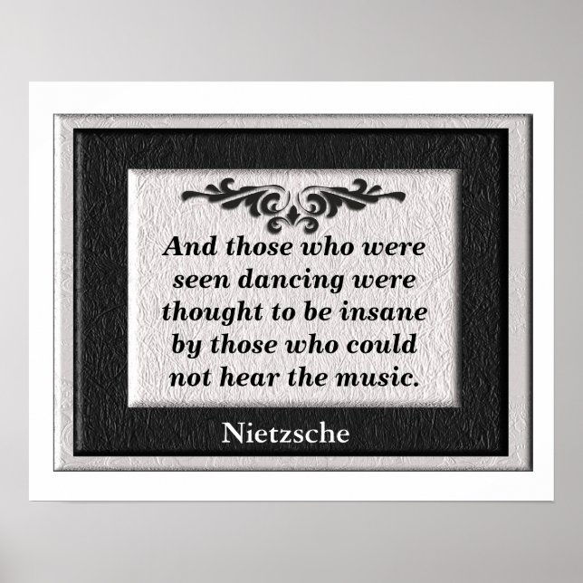 Keine Musik hören Poster (Vorne)