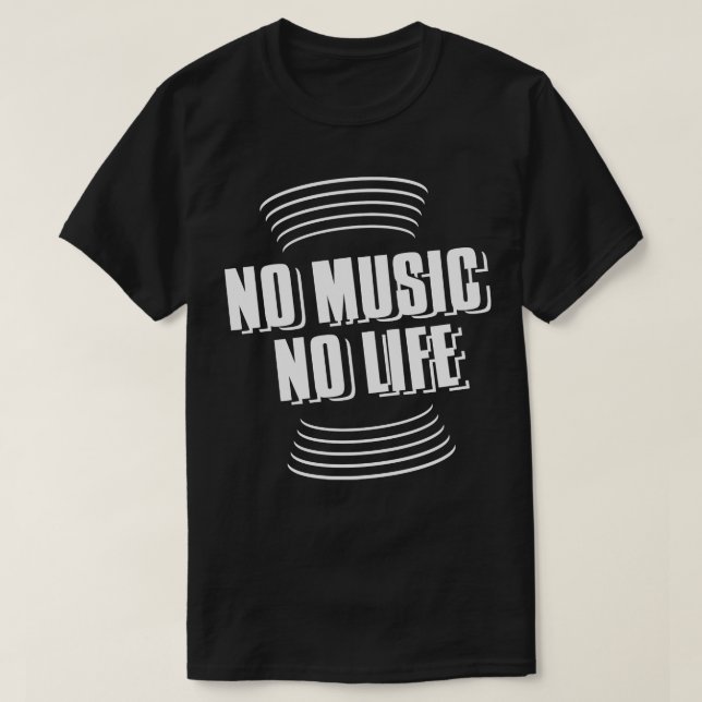 Keine Musik T-Shirt (Design vorne)