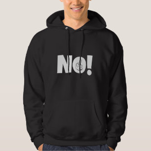 Keine nähere Fingerabdruck-Erklärung Provokatives Hoodie