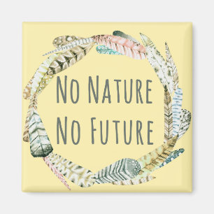 Keine Natur, keine Zukunft Magnet