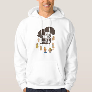 Keine Nüsse Ich bin allergisch Erdnussallergie-Bew Hoodie
