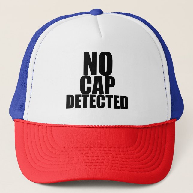 Keine Obergrenze 1 Truckerkappe (Vorderseite)