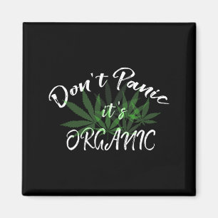 Keine Panik, es ist Bio Lustige Zitate T-Shirt Magnet