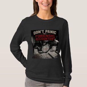 Keine Panik, ich bin Detektiv Buchprüfer T-Shirt