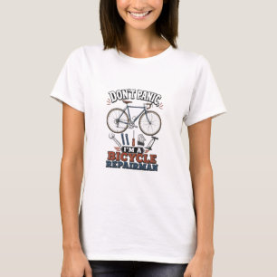Keine Panik, ich bin Fahrradmechaniker T-Shirt