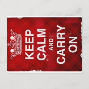 Keine Panik.... Postkarte