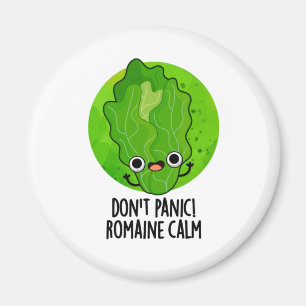 Keine Panik Romaine Calm Funny Veggie Pun Magnet