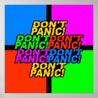 Keine Panik! Sonderposter