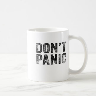 Keine Panik Vintage Abgenutzt Sarkastisch Lustig R Kaffeetasse