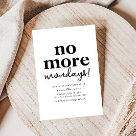 Keine Party Einladung mehr für das tägliche Ruhest