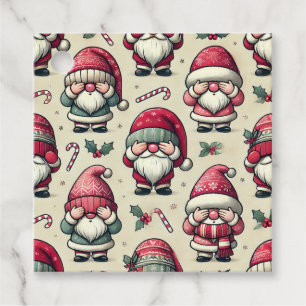 Keine Peeking Gnome-Geschenktasten Geschenkanhänger