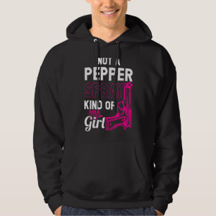 Keine Pfefferspray, keine Girl-Weapon-Waffe Ammo Hoodie
