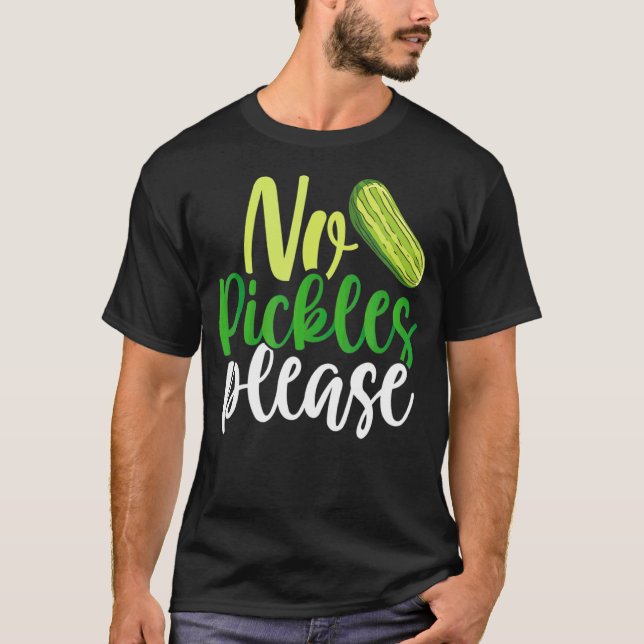 Keine Pickeln bitte T-Shirt (Vorderseite)