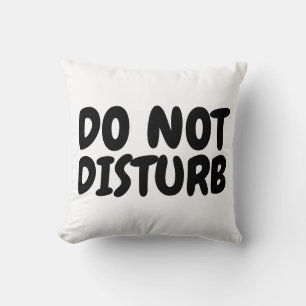 KEINE PILLOWS STÖREN KISSEN