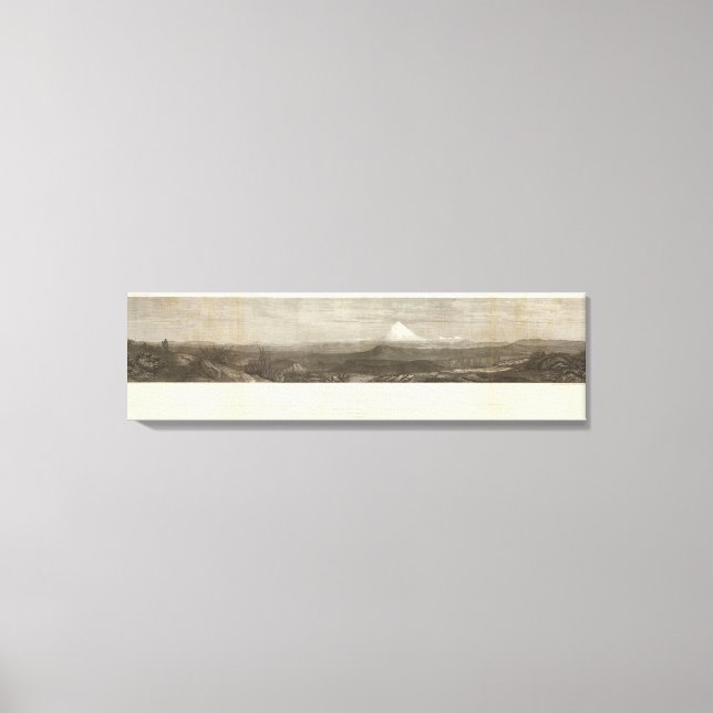 Keine Pisten der Sierra Nevada Leinwanddruck (Vorderseite)