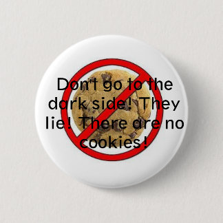 Keine Plätzchen Button