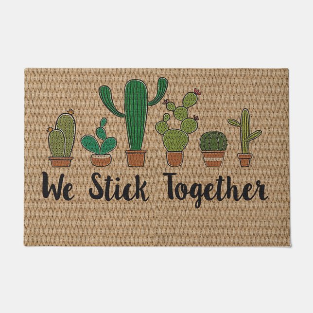 Keine Pricken erlaubt, Doormat, Pflanze Doormat, F Fußmatte (Vorderseite)