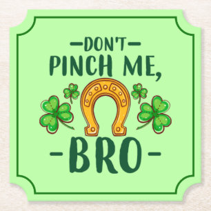 Keine Prise, Bruder St. Patrick's Day Design-61108 Untersetzer